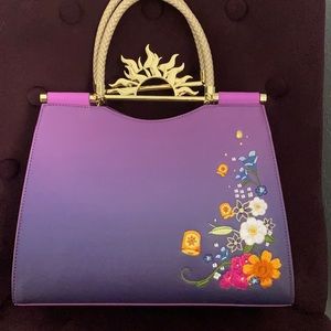 Loungefly Tangled Floating Lanterns Ombré Purse